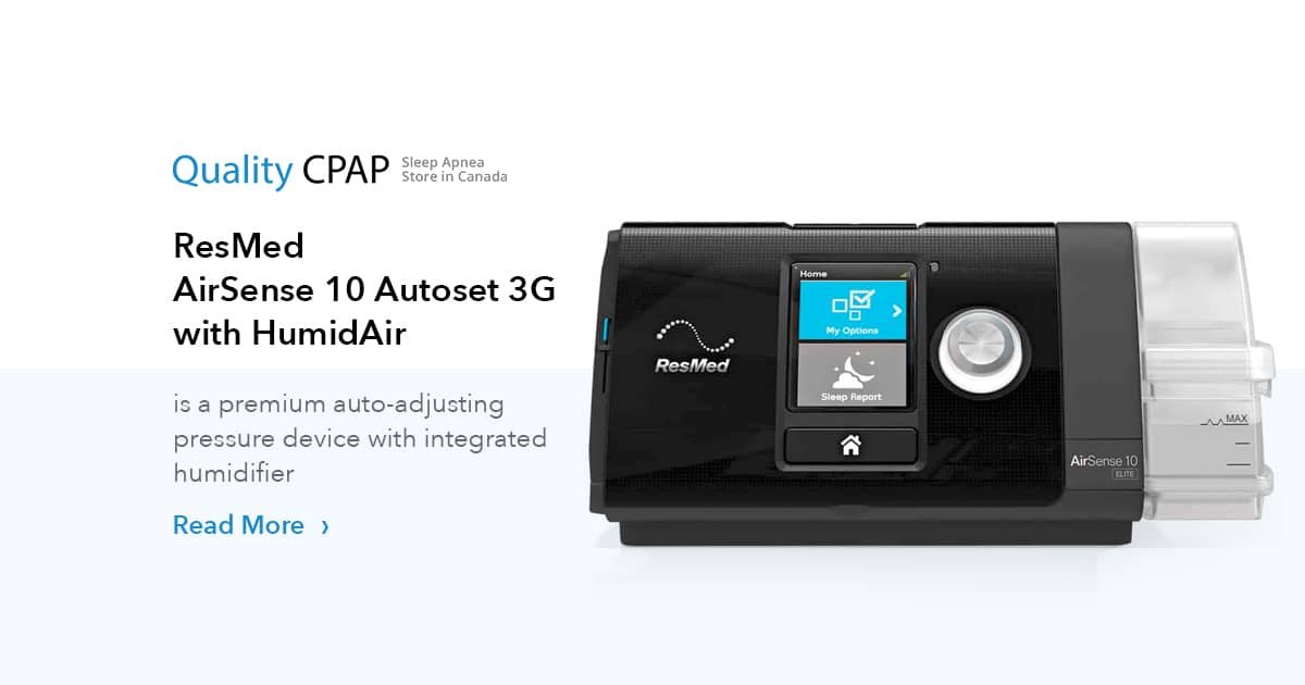 AirSense™ 10 AutoSet™ CPAP Machine with HumidAir™ (Card-to-Cloud ver ...